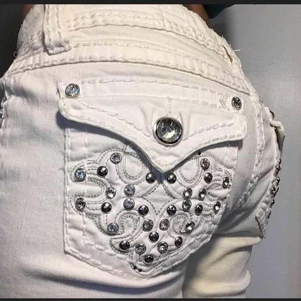 White LA Jeans